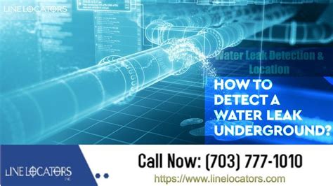 american water leak detection